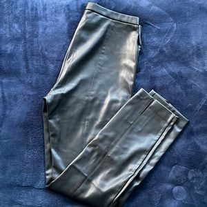 Zara faux leather leggings